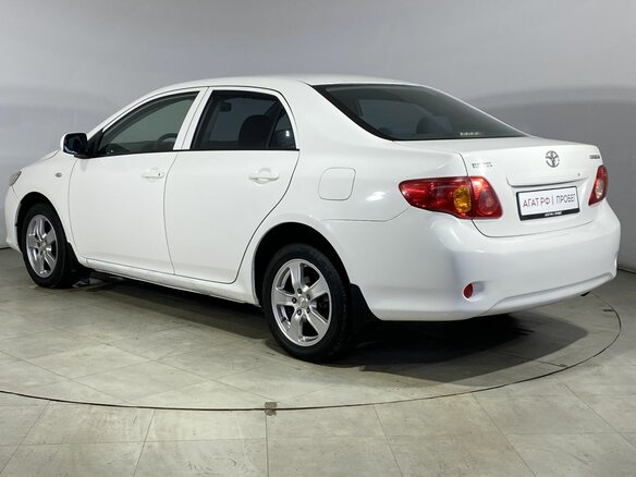 2008 Toyota Corolla X (E140, E150), белый, 550000 рублей - вид 9