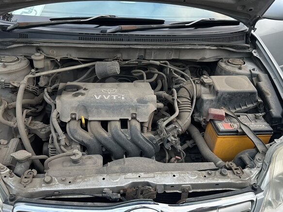 2004 Toyota Corolla IX (E120, E130) Рестайлинг, серый, 420000 рублей - вид 12