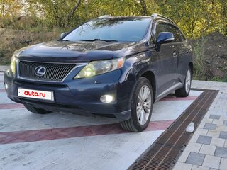 2009 Lexus RX 450h III, синий, 1770000 рублей, вид 1