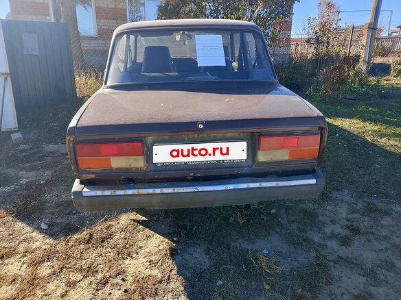 2004 Lada (ВАЗ) 2107, фиолетовый, 65000 рублей - вид 1