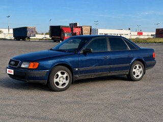 1992 Audi 100 IV (C4), синий, 249000 рублей, вид 1