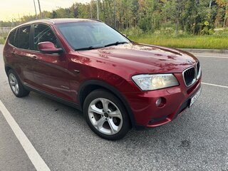 2012 BMW X3 20d xDrive II (F25), красный, 1665000 рублей, вид 3