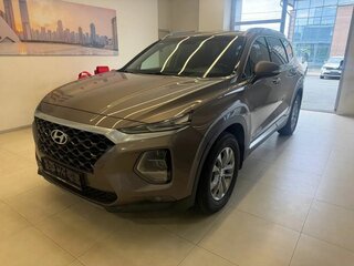 2018 Hyundai Santa Fe IV, бежевый, 2350000 рублей, вид 1