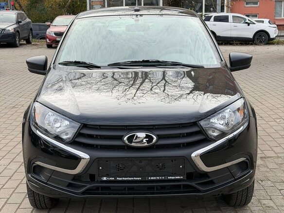 2026 Lada (ВАЗ) Granta I Рестайлинг, чёрный, 1099000 рублей - вид 1