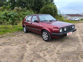 1991 Volkswagen Golf II, чёрный, 170000 рублей, вид 2