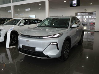 2026 Geely EX5 Гибрид EM-R, серебристый, 3829990 рублей, вид 1