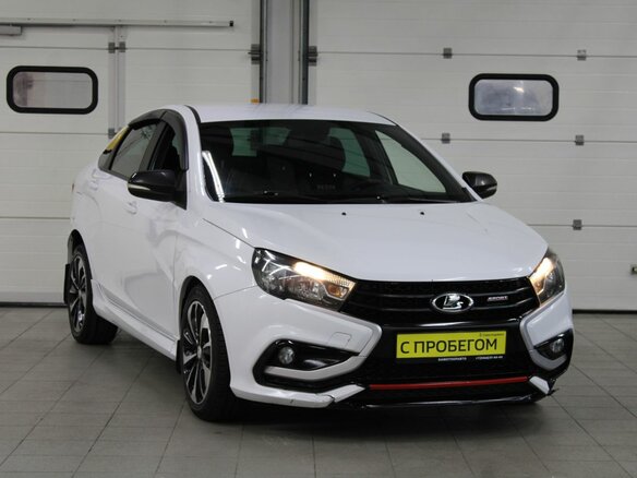 2019 Lada (ВАЗ) Vesta Sport I, белый, 957000 рублей - вид 2