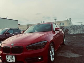 2016 BMW 1 серии 118i II (F20/F21) Рестайлинг, красный, 1550000 рублей, вид 3