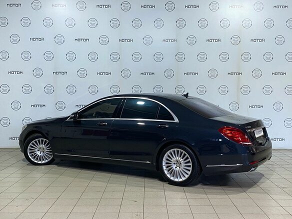 2015 Mercedes-Benz S-Класс 500 VI (W222, C217), чёрный, 3750000 рублей - вид 1
