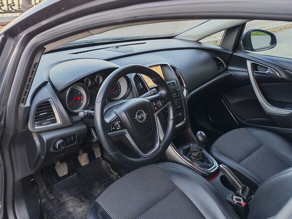 2012 Opel Astra J Рестайлинг, серый, 790000 рублей - вид 8