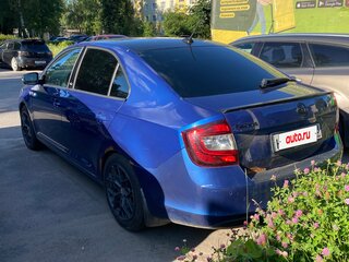 2019 Skoda Rapid I Рестайлинг, синий, 930000 рублей, вид 4