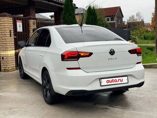 2020 Volkswagen Polo VI, белый, 1499999 рублей, вид 3