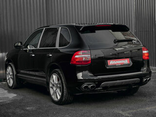 2007 Porsche Cayenne Turbo I Рестайлинг (957), чёрный, 1690000 рублей, вид 4
