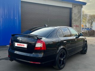 2010 Skoda Octavia DSG7 II (A5) Рестайлинг, чёрный, 880000 рублей, вид 4