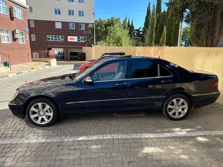 2002 Mercedes-Benz S-Класс 320 IV (W220) Рестайлинг, синий, 950000 рублей, вид 5