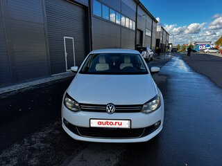 2011 Volkswagen Polo V, белый, 668400 рублей, вид 5