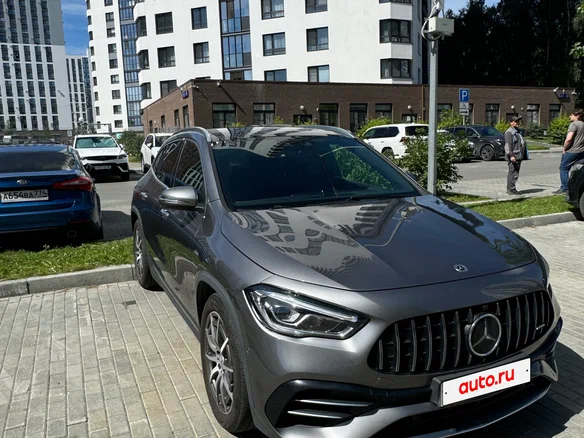 2021 Mercedes-Benz GLA AMG 45 AMG II (H247), серый, 5000000 рублей