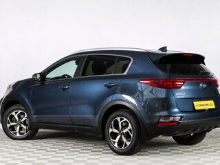 2018 Kia Sportage IV Рестайлинг, синий, 1979000 рублей, вид 4