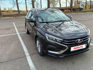 2024 Lada (ВАЗ) Vesta SW I Рестайлинг (NG), чёрный, 1420000 рублей, вид 2