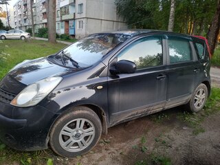 2007 Nissan Note I, чёрный, 450000 рублей, вид 4