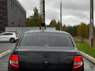 2013 Lada (ВАЗ) Granta I, чёрный, 235000 рублей, вид 4
