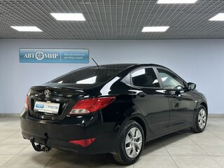 2016 Hyundai Solaris I Рестайлинг, чёрный, 1147000 рублей, вид 5