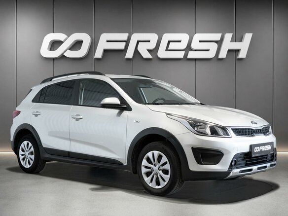 2019 Kia Rio X-Line IV, серебристый, 1540000 рублей