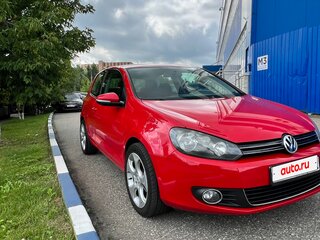 2011 Volkswagen Golf VI, красный, 650000 рублей, вид 1