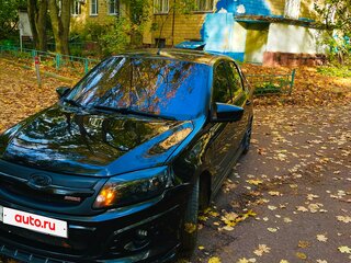 2014 Lada (ВАЗ) Granta Sport I, чёрный, 540000 рублей, вид 3