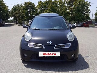 2007 Nissan Micra III (K12), чёрный, 690000 рублей, вид 2