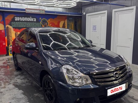 2013 Nissan Almera III (G15), синий, 599000 рублей, вид 3