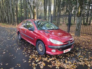 2008 Peugeot 206, красный, 180000 рублей, вид 1