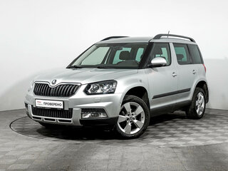 2017 Skoda Yeti I Рестайлинг, серебристый, 1467980 рублей, вид 1