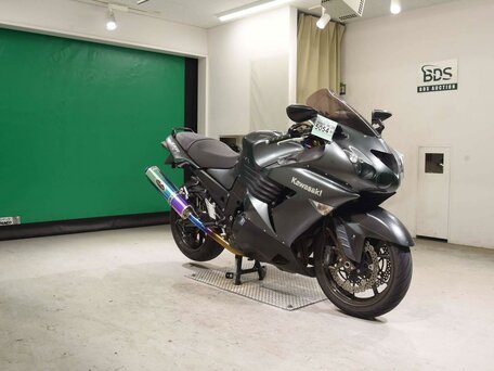2006 Kawasaki ZZR 1400, серый, 777000 рублей, вид 3