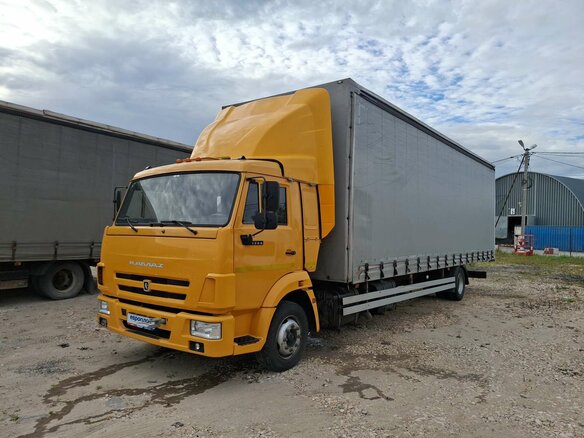 2024 КамАЗ 4308, жёлтый, 3840000 рублей