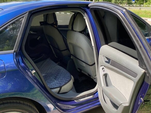 2013 Audi A4 IV (B8) Рестайлинг, синий, 1100000 рублей - вид 14