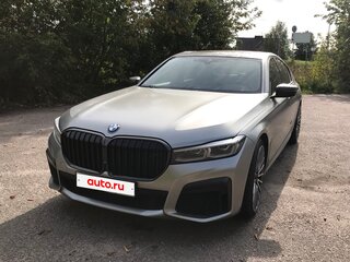 2019 BMW 7 серии 730d xDrive VI (G11/G12) Рестайлинг, серый, 7500000 рублей, вид 2