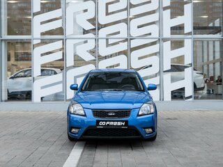 2010 Kia Rio II Рестайлинг, синий, 570000 рублей, вид 3