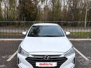 2019 Hyundai Elantra VI (AD) Рестайлинг, белый, 2100000 рублей, вид 1