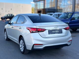 2019 Hyundai Solaris II, серебристый, 1349000 рублей, вид 4