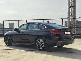 2021 BMW 6 серии Gran Turismo 620d IV (G32) Рестайлинг, синий, 4990000 рублей, вид 4