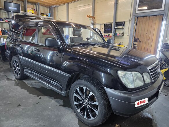 2003 Lexus LX 470 II Рестайлинг, чёрный, 1820000 рублей - вид 6