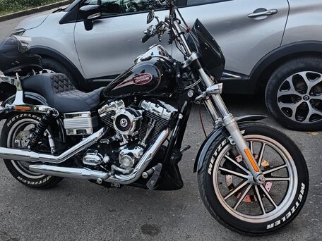 2007 Harley-Davidson Dyna Low Rider, чёрный, 890000 рублей, вид 4