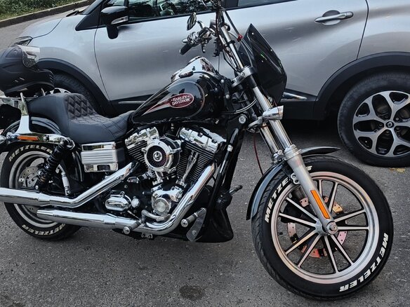 2007 Harley-Davidson Dyna Low Rider, чёрный, 890000 рублей - вид 3