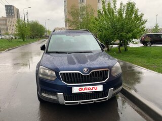 2016 Skoda Yeti I Рестайлинг, синий, 1000000 рублей, вид 4