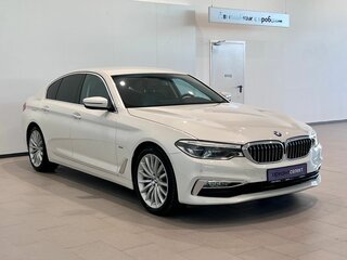 2018 BMW 5 серии 530i xDrive VII (G30/G31/G38), белый, 3850000 рублей, вид 3