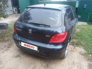 2007 Peugeot 307 I Рестайлинг, синий, 175000 рублей, вид 5