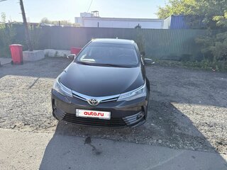 2017 Toyota Corolla XI (E160, E170, E180) Рестайлинг 1, чёрный, 1630000 рублей, вид 2