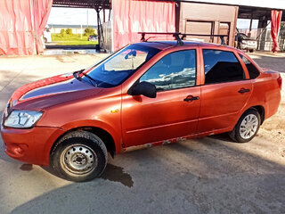 2014 Lada (ВАЗ) Granta I, оранжевый, 200000 рублей, вид 5