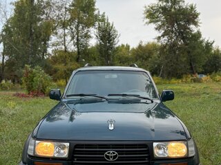 1996 Toyota Land Cruiser 80 Series Рестайлинг, зелёный, 1400000 рублей, вид 3